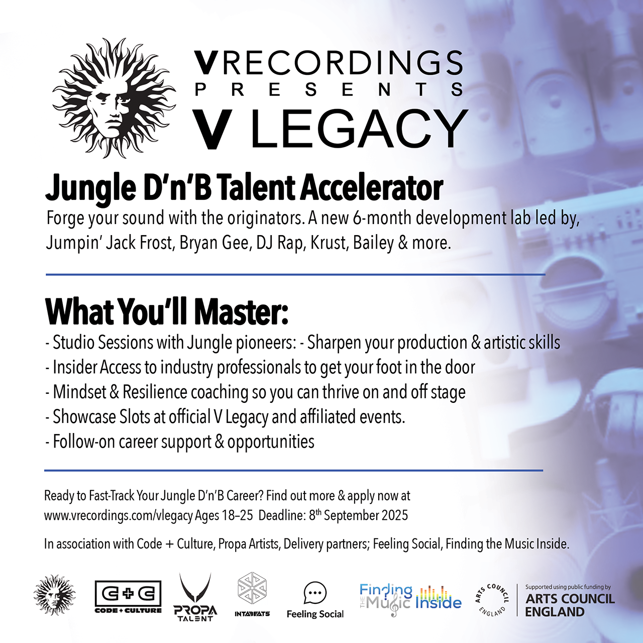 V Legacy: development sessions and workshops